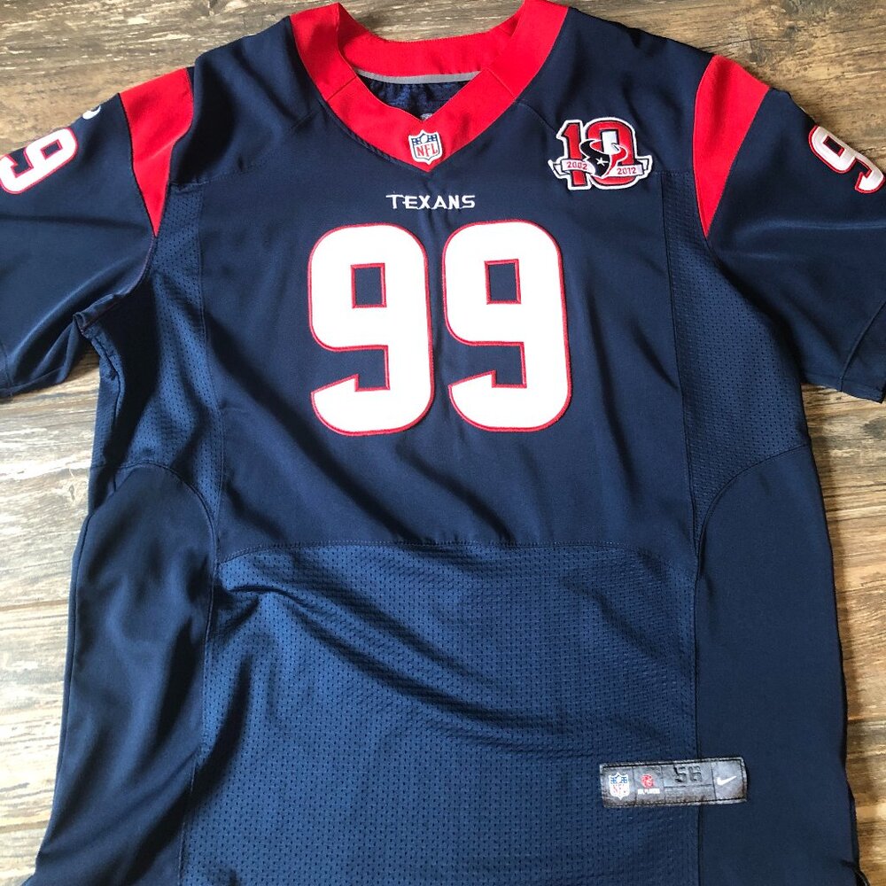 Men's NIKE 99 JJ Watt Houston Texans 10-year Anniversary Jersey XXL